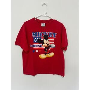 Vintage Mickey Mouse T-Shirt - Large